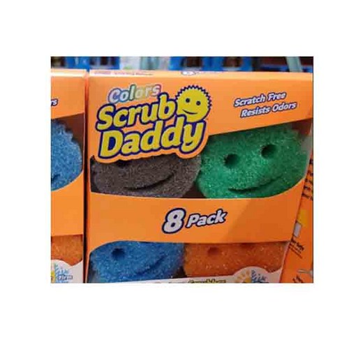 스크럽 대디 스폰지 컬러 8팩 Scrub Daddy Sponges Colors, 8개