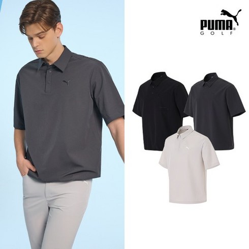 [푸마골프] 23SS 라운딩 반팔티 남성 3종세트