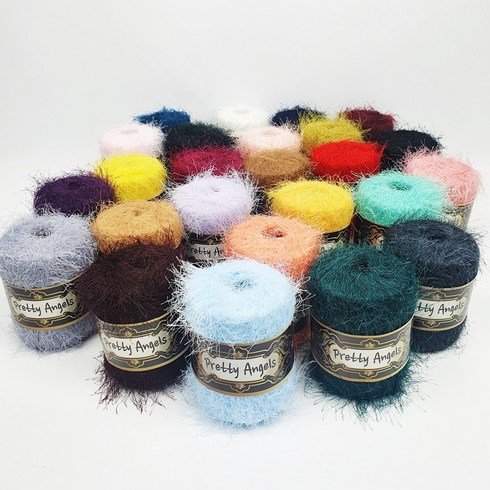 니트펫 / 프리티 엔젤(Pretty Angels) /솔잎사 날개사 부드러운 실 특수실 / 10 + 1 행사 - 구매 금액대별 사은품 증정, 115. 퍼플