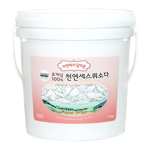 샤본다마 자연에서 담아온 오가닉 세스퀴소다, 1.7kg, 1개