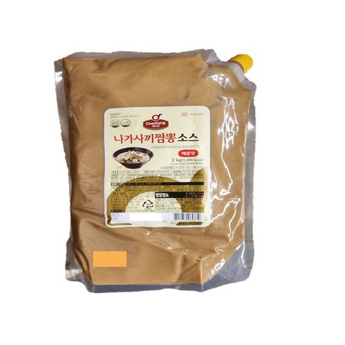 대상 쉐프원 나가사키짬뽕소스 매운맛, 2kg, 1개