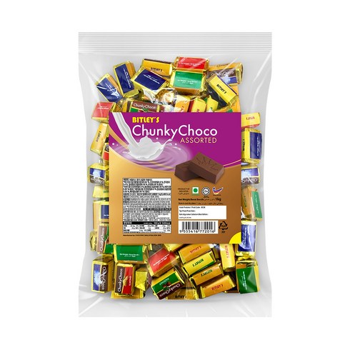 비틀리스 청키 어쏠티드 대용량 초콜릿, 1개, 1kg