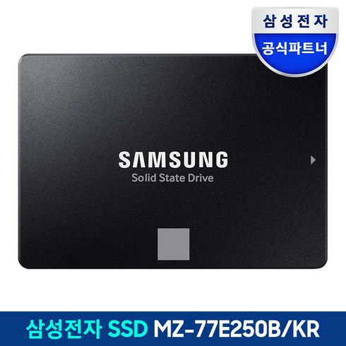 삼성ssd - 삼성전자 870 EVO SSD, 250GB, MZ-77E250B/KR