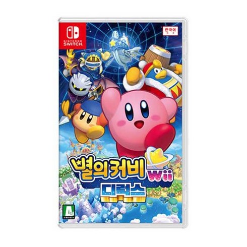 닌텐도스위치2인용게임 - 닌텐도 스위치 별의 커비 Wii 디럭스 한국어