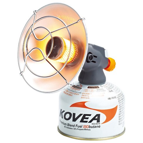 2023년 가성비 최고 코베아핸디썬 - 코베아 가스 히터 파워센스 블랙 난로 휴대용 낚시 센스파워 핸디썬 야외 캠핑, 가스히터, KGH-1609(핸디썬)