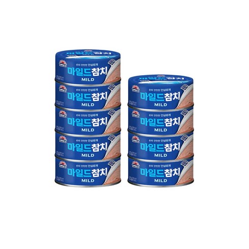 참치200g - 올따옴 사조 마일드 참치 200g 9입, 9개