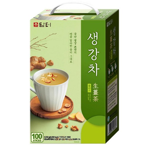 담터 생강차 플러스, 15.5g, 100개입, 1개