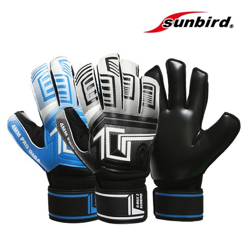 썬버드 골키퍼 장갑 G-MAX2 축구 GK 글러브, 블루