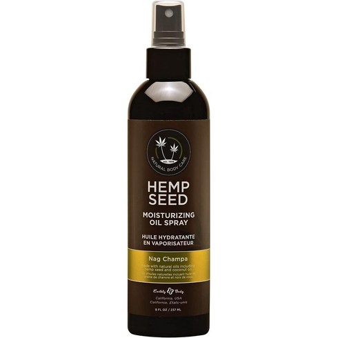 어쓰 바디 햄프 씨드 수분 오일 스프레이 향수 227g Earthly Body Hemp Seed Moisturizing Oil spray