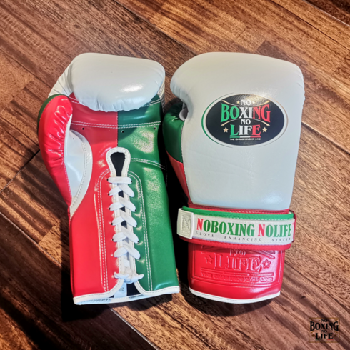 권투글러브 백 복싱 장갑 위닝 글러브 3 아바레즈NoBoxingNoLife, 05 16oz, 04 라텍스속싸개 멕시코 원색 줄 매기, 1개