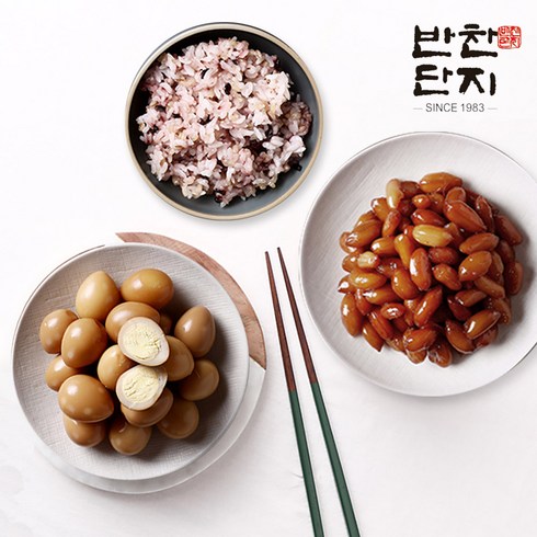 매추리알 조림 - 메추리알1kg+땅콩조림1Kg, 단품