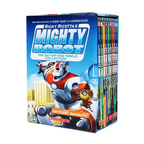 mightyrobot - (영어원서) Ricky Ricotta's Mighty Robot #1 - 9 Books Set, Scholastic Inc