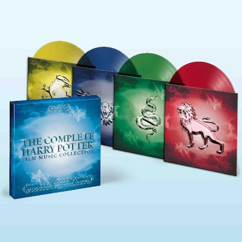 해리포터lp - 미개봉LP) Box Set The Complete Harry Potter Film Music Collection - 해리포터크리스마스에티션 (한정판)(4LP)
