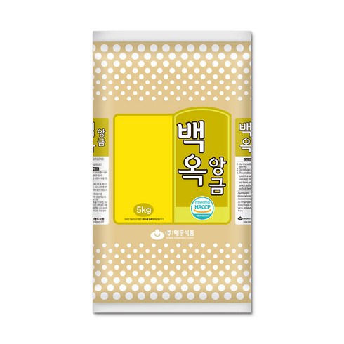 대두식품 백옥앙금 55M 5kg, 대두식품 백옥앙금 55M 5kg X 2개(1box), 2개