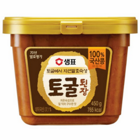 샘표 콩 토굴 된장, 450g, 1개