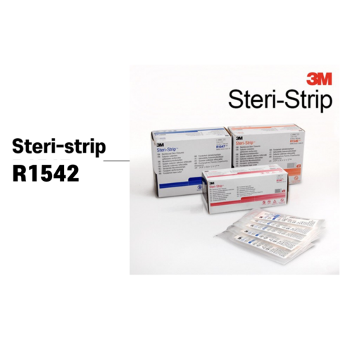 3M스테리스트립 R1542 50매/1박스 수술상처 피부봉합 제왕절개 흉터