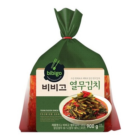 [CJ] 비비고 열무김치 900G, 1개