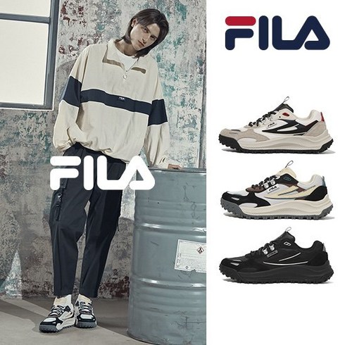 FILA 23FW 유로트레커 트레킹화 운동화 겸용 슈즈 남성용