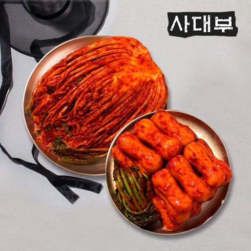 사대부김치 - 사대부 포기김치8kg+총각김치2kg, 상세 설명 참조