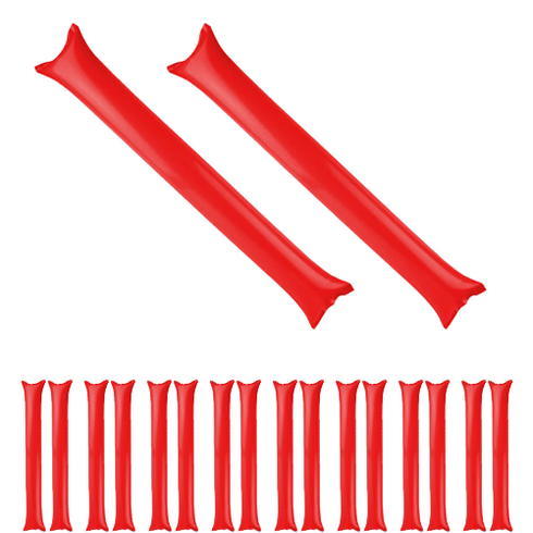 반:온 응원용 막대 풍선 응원봉, 빨강, 40개