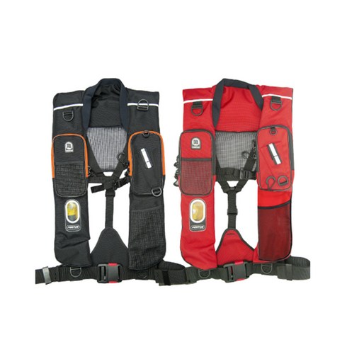 폰터스 자동팽창 구명조끼 PL8600, 레드