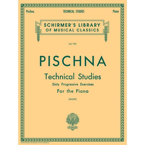 Pischina - Technical Studies 피쉬나 60 Schirmer 셔머