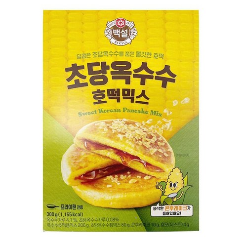 초당옥수수호떡믹스 300G씨제이제일제당(주), 단품