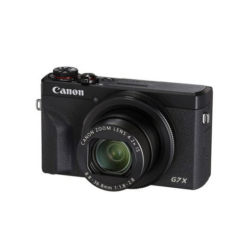 캐논정품 PowerShot G7X Mark III 캐논 하이엔드 디카 블랙+렉사128GB 4K 메모리카드 포함