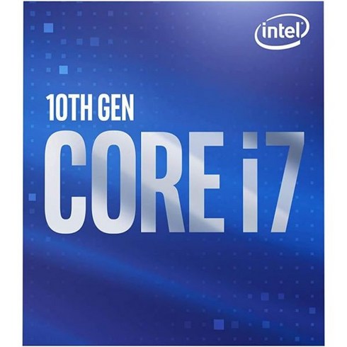 인텔 코어 i710700 데스크탑 프로세서 8코어 최대 4.8GHz LGA 1200 400 시리즈 칩셋 65W BX8070110700 갱신