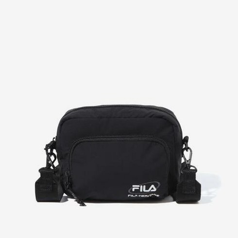 휠라크로스백 - 휠라 [FILA] 새턴 리니어 미니 크로스백 (FS3BCF6333X_BLK), BLACK/000