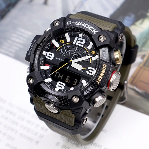 gshock - 카시오 지샥 남성 스포츠 손목시계 GG-B100-1A3