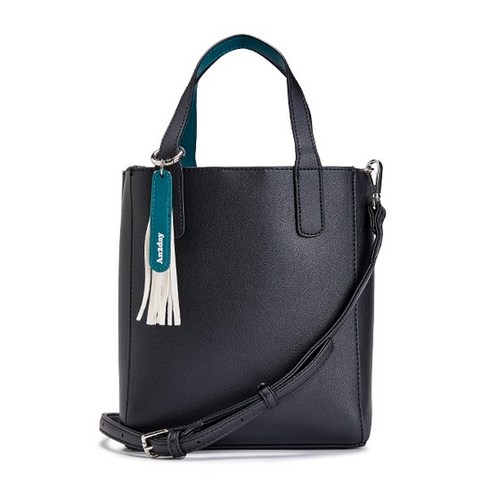 에스콰이아 여성 스퀘어 토트 크로스백 ECASHB932BK