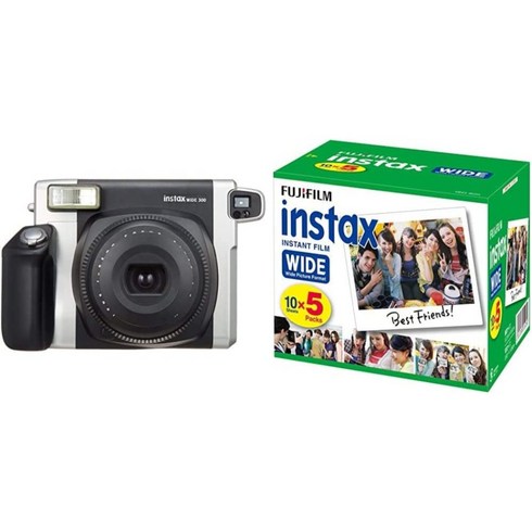 인스탁스 와이드 300 후지필름 즉석 카메라, 와이드카메라 +와이드용 필름 50장