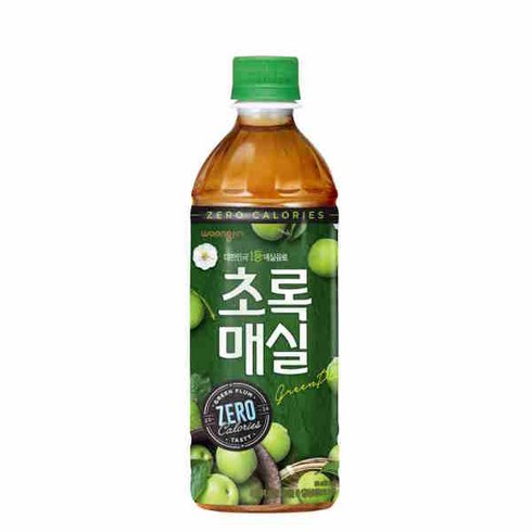 [웅진식품] 초록매실 제로 500ml x 24페트, 24개