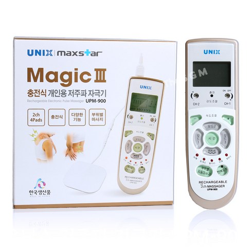 유닉스 저주파 자극기 UPM-900A(UPM-900)(2채널 4패드), UPM-900