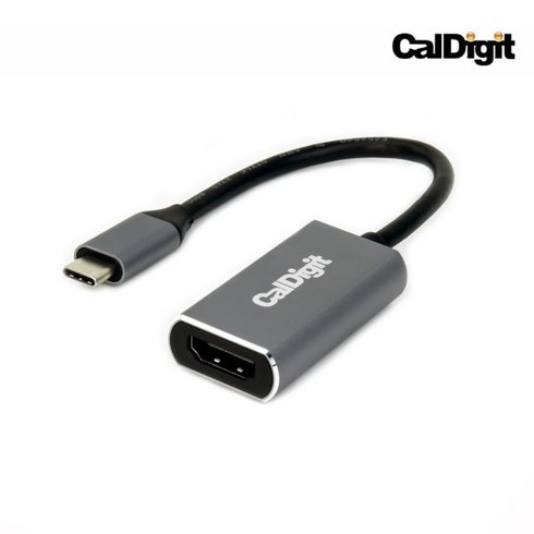 caldigit - 칼디짓 CalDigit USB-C to HDMI 2.0 젠더 컨버터 4K HDR 어댑터 맥북, USB-C to HDMI 젠더