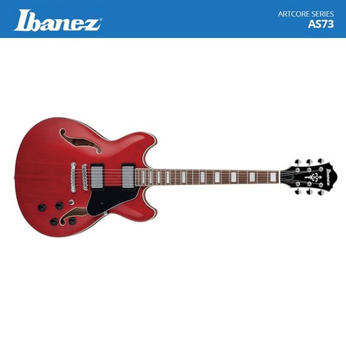 [IBANEZ] 아이바네즈 일렉기타 ARTCORE 시리즈 AS73 체리 레드 / IBANEZ AS73 TRANSPARENT CHERRY RED [IBEG-713-TCD]