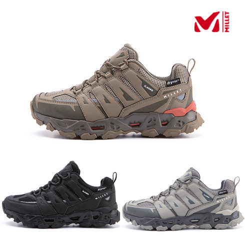 2023년 가성비 최고 밀레등산화 - 밀레 [사계절] 남여공용 찐가성비!! 아웃솔의 안정감이 뛰어나 착화감이 상당히 좋은 방수 트레킹화 등산화