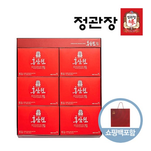 정관장 홍삼원 70ml 30포 쇼핑백증정, 4세트