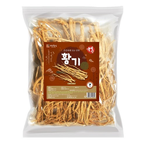 건강중심 국산 황기 말린 것 통황기, 500g, 1개