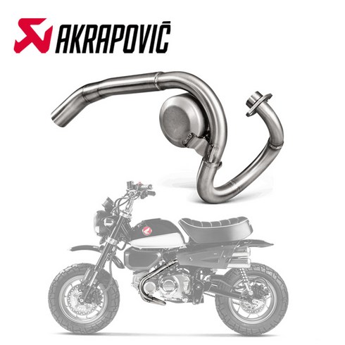 19-23년 혼다 몽키125 머플러 링크 파이프 아크라포빅 E-H125R3, 링크파이프