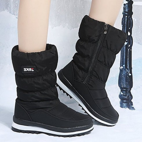 TSK 여성 방한화 털신발 겨울 털신 패딩 부츠 신발