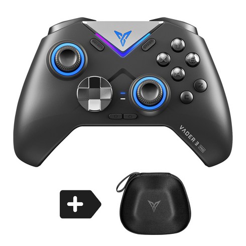 조이트론 플라이디지 PC 무선 컨트롤러 게임패드, 1개, VADER3 PRO+캐링백