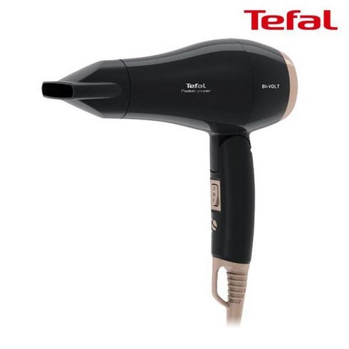 테팔 헤어드라이어 포켓파워 HV1720K0 1200W, 혼합색상