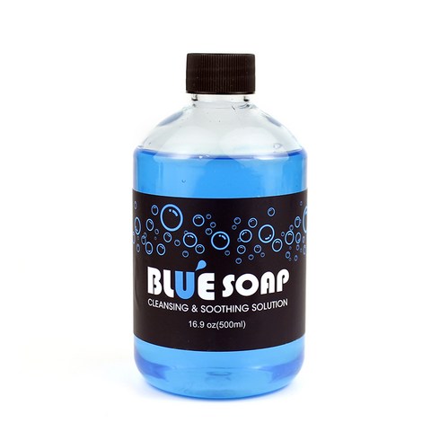 타투 지우는 비용 - 블루솝 타투클렌져 타투전처리제 smp전처리제 반영구전처리제 BLUE SOAP 500ml 대용량, 1개