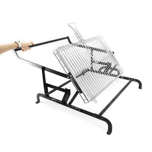 앞뒤 회전 바베큐 그릴 스테인리스 야외캠핑, SKJ-011, 1개