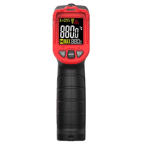 적외선 온도계 고온 온도계 Pyrometer 비접촉 디지털 IR 온도건 휴대용 용광로에 사용됨, C