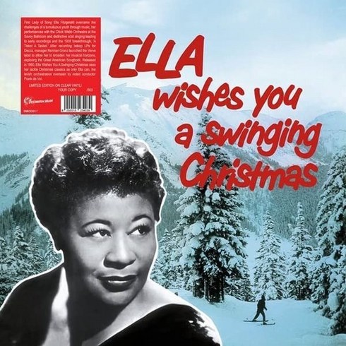 재즈lp - [LP] Ella Fitzgerald (엘라 피츠제럴드) - Ella Wishes You a Swinging Christmas [LP]