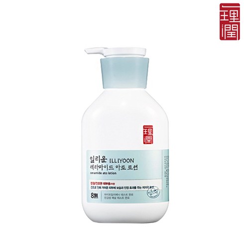 일리윤바디로션 - 일리윤 세라마이드 아토로션 무향, 350ml, 2개