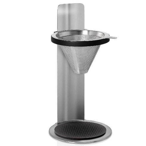 2023년 가성비 최고 에드학 미스터브루 - 에드학 미스터브루 AdHoc커피 드리퍼 드립 메이커 스텐 여과기, 기본, 1개